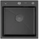 Кухонная мойка ARFEKA Eco AR 500*500 POP-UP Black PVD NANO DECOR MILLET GRAINS
