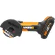 Угловая шлифмашина Worx WX801 с 1-им АКБ, кейс