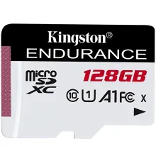 Карта памяти Kingston High Endurance microSDXC 128GB SDCE/128GB