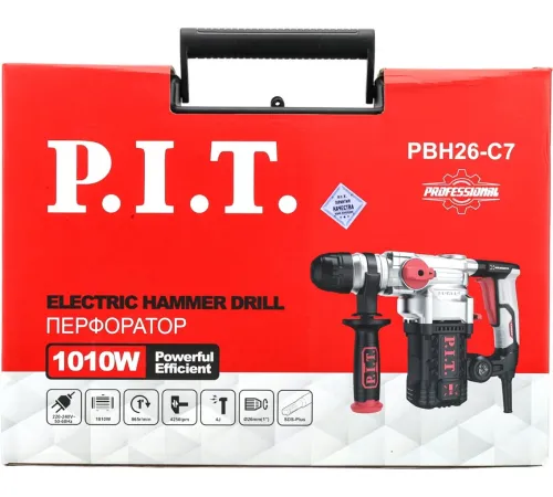 Перфоратор P.I.T. PBH26-C7 кейс