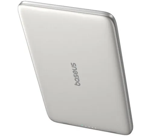 Внешний аккумулятор Baseus PicoGo AM41 Ultra-Slim Magnetic Power Bank 5000mAh титановый