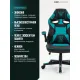 Игровое геймерское кресло FLOKY Asgard Mint мятный