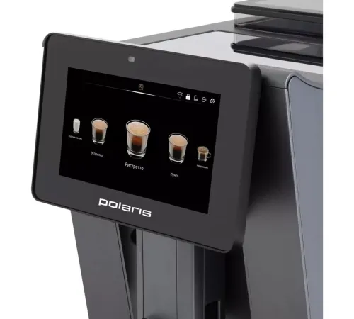Кофемашина Polaris PACM 2085GC WIFI IQ Home Графитовый