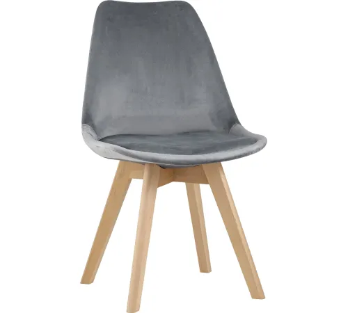 Стул Stool Group Frankfurt велюр серый