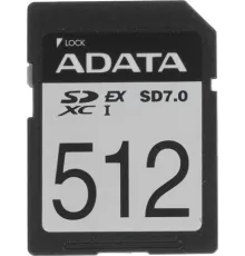 Карта памяти ADATA Premier Extreme SDXC SD 7.0 512GB ASD512GEX3L1-C