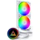 Система жидкостного охлаждения для процессора Montech LightFlow ARGB 240 белый