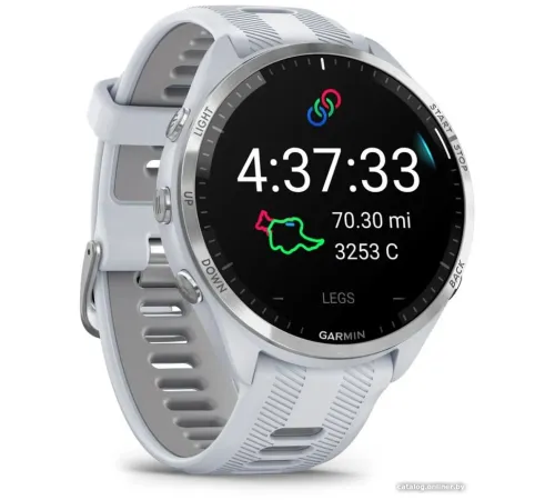 Умные часы Garmin Forerunner 965 белый/серый