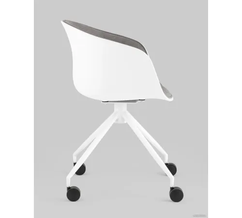 Офисное кресло Stool Group Libra SL-7040ZB рогожка серый