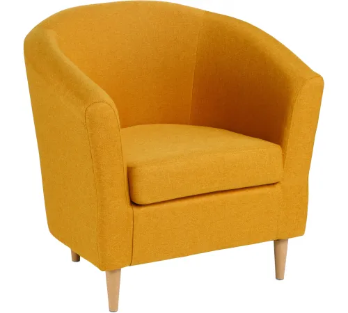 Интерьерное кресло Mio Tesoro Тунне yellow orange