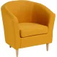 Интерьерное кресло Mio Tesoro Тунне yellow orange