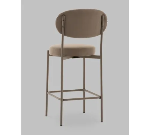 Стул Stool Group Бриф DD AV 477-C31-7006T PP велюр капучино/капучино муар