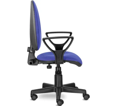 Кресло Brabix Prestige Ergo MG-311 ткань, черный/синий