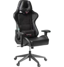 Игровое геймерское кресло Zombie Viking 5 Aero Black Edition искусственная кожа черный