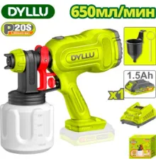 Краскораспылитель Dyllu DTSU30662 с 1-им АКБ