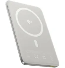Внешний аккумулятор Baseus PicoGo AM41 Ultra-Slim Qi2 Magnetic Power Bank 10000mAh титановый