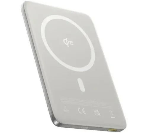 Внешний аккумулятор Baseus PicoGo AM41 Ultra-Slim Qi2 Magnetic Power Bank 10000mAh титановый