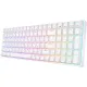 Клавиатура Royal Kludge RK100 RGB белый, RK Red