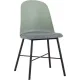 Стул Stool Group Shell серо-зеленый