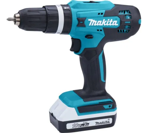 Ударная дрель-шуруповерт Makita HP488D006 с 2-мя АКБ, кейс