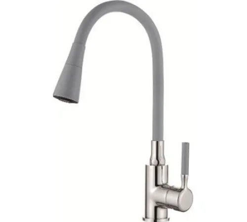 Смеситель Ledeme L4199-9 хром/серый