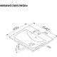 Умывальник AM.PM X-Joy M85AWCC0652WG64