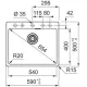 Кухонная мойка Franke MRG 610-54 FTL 114.0696.194 черный матовый