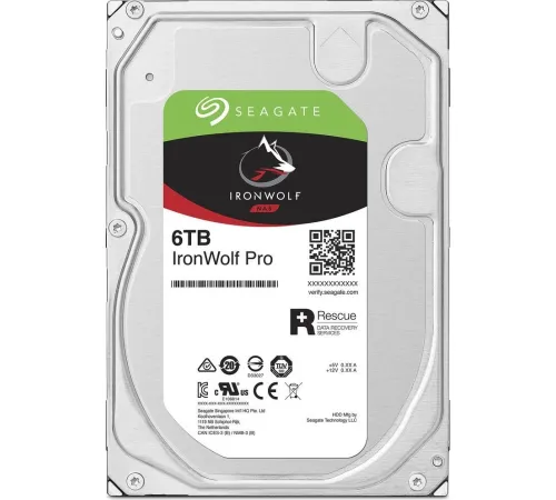 Жесткий диск Seagate IronWolf Pro 6TB ST6000NT001