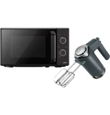Микроволновая печь CENTEK CT-1550 черный + Миксер CT-1100