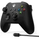 Геймпад Microsoft Xbox + USB-C кабель черный