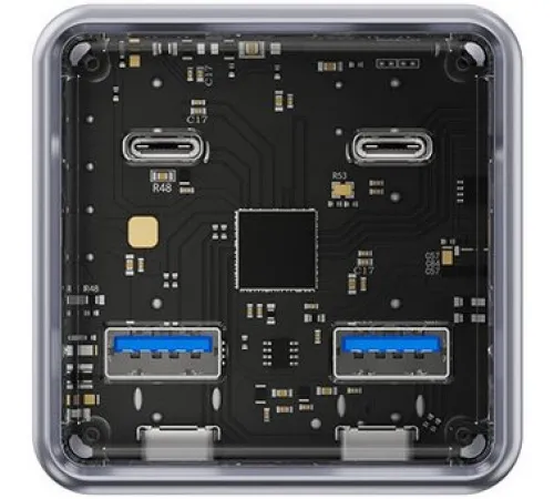 USB-хаб Orico XHJ2U2C-G2-10-GY-BP