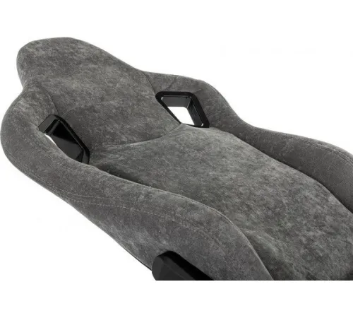 Игровое геймерское кресло Zombie Ghost Fabric серый Light-19