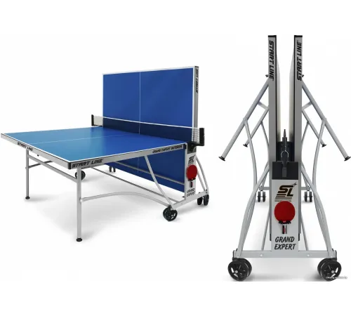 Теннисный стол Start Line Grand Expert Outdoor 4 6044-7 синий