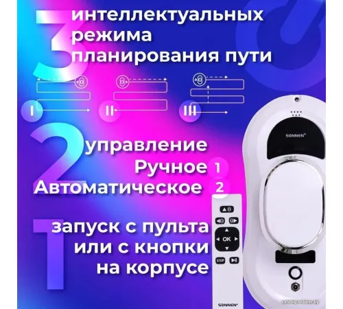 Робот для мытья окон Sonnen Tech RWC-121 UltraClear
