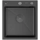 Кухонная мойка ARFEKA ECO AR 450*500 POP-UP BLACK PVD NANO DECOR VOLCANIC ROCK