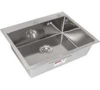 Кухонная мойка ARFEKA Eco AR PVD Decor Millet Grains 70x50 сатин