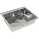 Кухонная мойка ARFEKA Eco AR PVD Decor Millet Grains 70x50 сатин