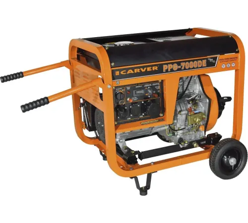 Дизельный генератор Carver PPG-7000DE