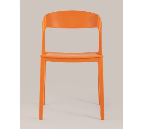 Стул Stool Group Moris пластик оранжевый
