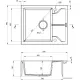 Кухонная мойка Deante Andante ZQN 511A беж