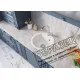 Кухонная мойка Polygran Atol-460 светло-серый