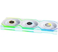 Комплект вентиляторов для корпуса с контроллером Lian Li Uni Fan SL 120 Wireless LCD Reverse G99.12RSLLCD1W3W.R0