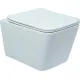 Унитаз подвесной Deante Bau VSS01102B с крышкой Slim Soft-Close белый