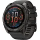 Умные часы Garmin Fenix 8 Sapphire 51мм угольно-серый DLC, пепельно-черный силиконовый ремешок