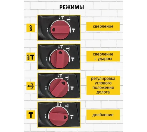 Перфоратор Pioneer Tools RH-M850-01C кейс