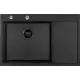 Кухонная мойка ARFEKA ECO AR 780*500 L BLACK PVD NANO