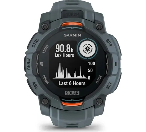 Умные часы Garmin Instinct 3 Solar 45 мм серый