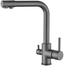 Смеситель Ledeme L4055U-3 серый
