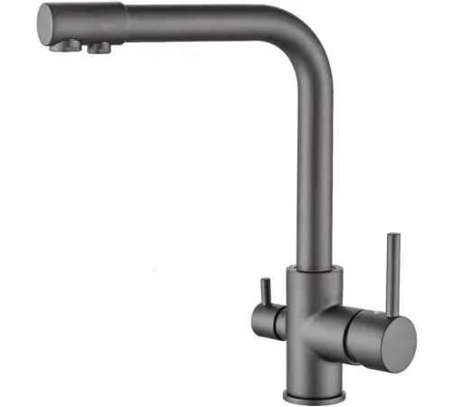 Смеситель Ledeme L4055U-3 серый