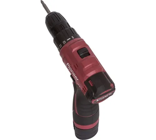Дрель-шуруповерт Pioneer Tools CD-M1215-02C с 2-мя АКБ, кейс