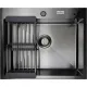 Кухонная мойка MARRBAXX B6050-R Decor B6050-DMR графит
